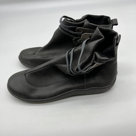 Women Ankle Boots Low Heel Slip on Comfortable Booties Black Size 9.5US /41CN - Picture 6 of 12